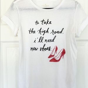 Kate spade graphic tee